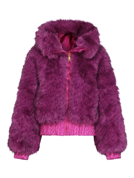 Куртка из искусственного меха Goldbergh Indira purple