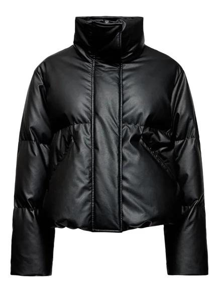 Женский пуховик MM6 Maison Margiela, черный