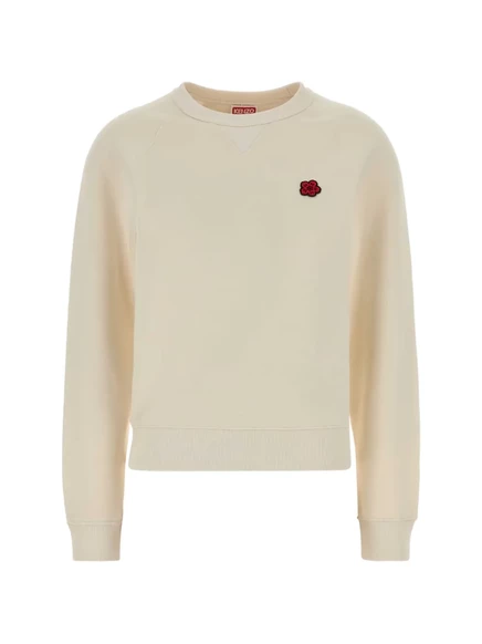 Женский свитшот Kenzo с аппликацией, айвори
