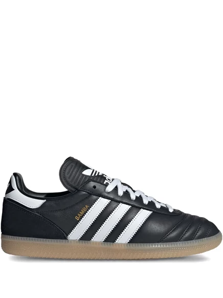 Унисекс кроссовки adidas Samba кожаные, чёрные