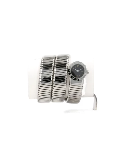 Женские наручные часы Bvlgari Tubogas 26 мм, черные