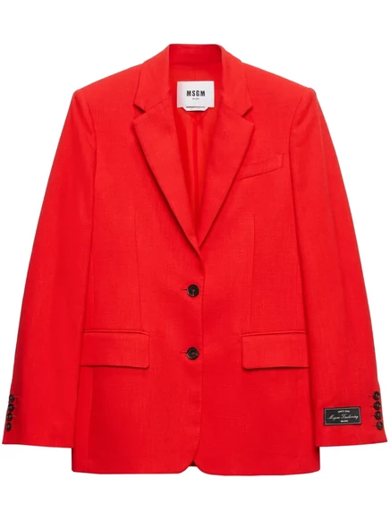 Мужской пиджак MSGM, красный