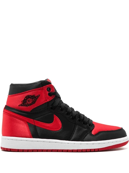 Кроссовки Jordan Air Jordan 1 High OG SE Satin, черные