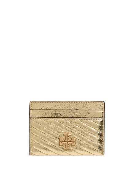 Женский кардхолдер Tory Burch с логотипом, золотистый