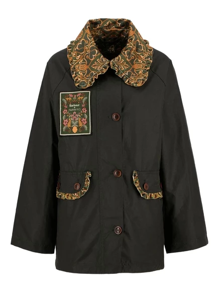 Куртка Barbour x Farm Rio Maria-Clara  green