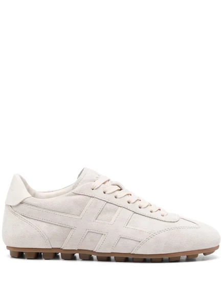 Женские кеды Hogan Olympia из замши, бежевые