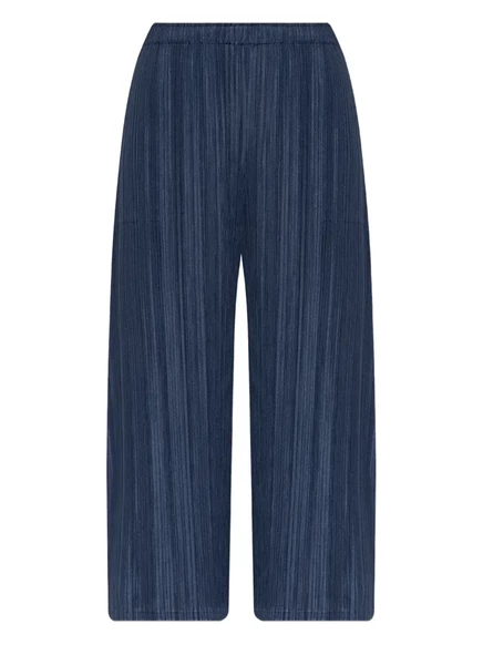 Женские брюки Pleats Please Issey Miyake плиссе, синие