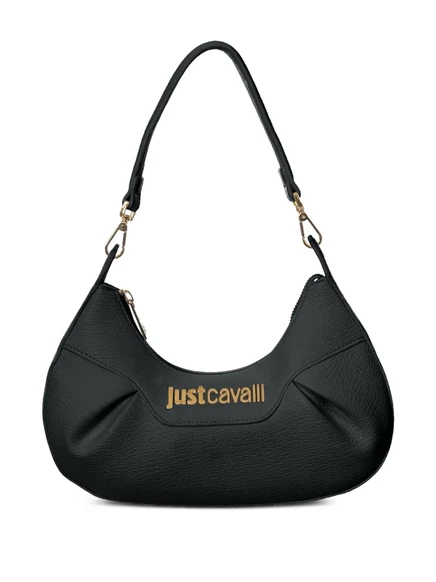 Сумка через плечо с логотипом Just Cavalli и надписью black