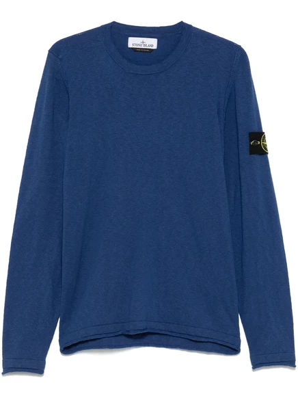 Джемпер из органического хлопка Stone Island blue