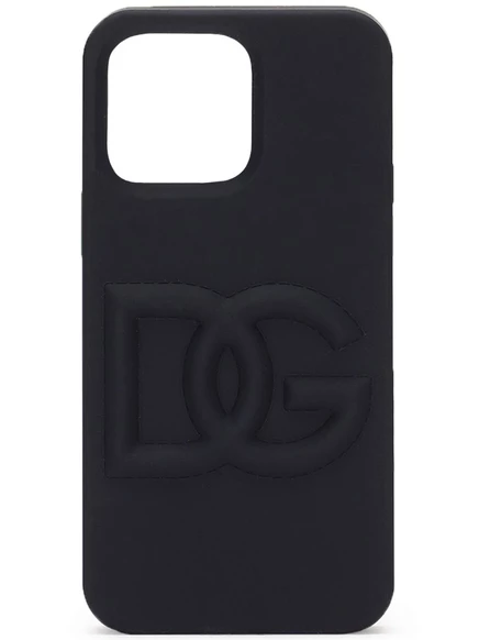 Чехол Dolce & Gabbana DG для iPhone 14 Pro Max, синий