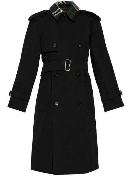Тренч-пальто Burberry со съемным воротником black