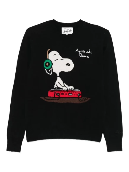 MC2 Saint Barth x Peanuts Новый джемпер Queen black