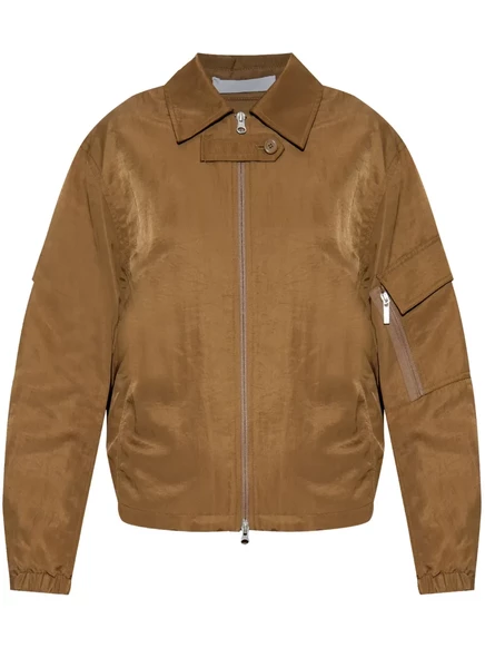 Куртка-бомбер Helmut Lang со складками MA1 brown