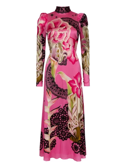 Женское платье Temperley London Cici, розовое