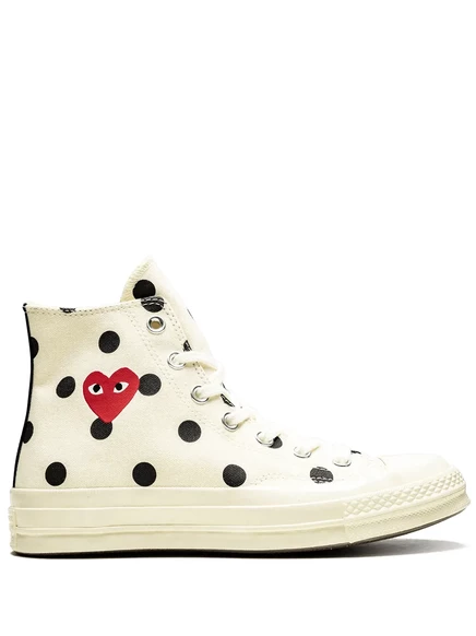 Унисекс-кеды Converse Chuck 70 x CDG Play, белые