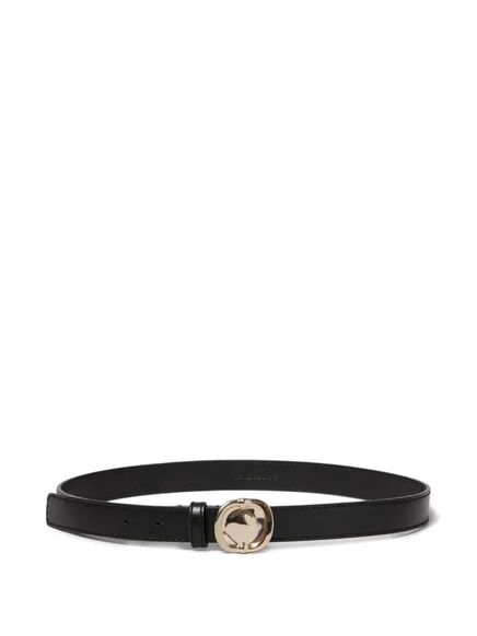 Женский кожаный ремень Claudie Pierlot, чёрный