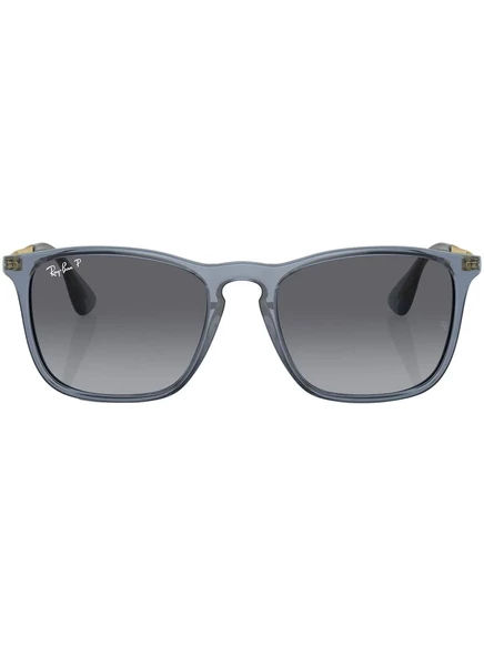 Мужские солнцезащитные очки Ray-Ban Chris квадратные, синие
