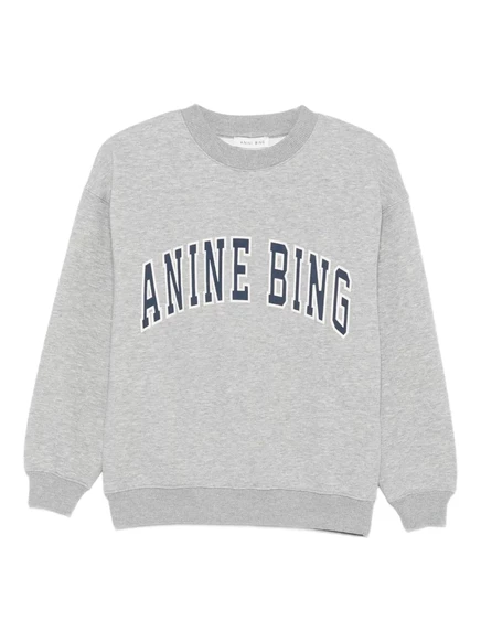 Женский свитшот ANINE BING с логотипом, серый