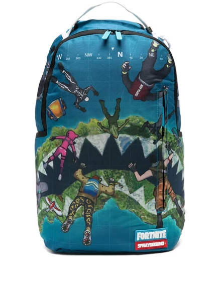 Детский рюкзак Sprayground Fortnite Island, синий
