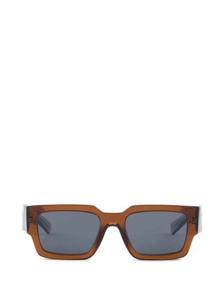 Мужские солнцезащитные очки Prada Eyewear Symbole, коричневые