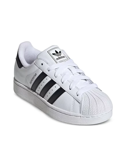 Кроссовки для мальчиков adidas Kids Superstar II, бело-черные