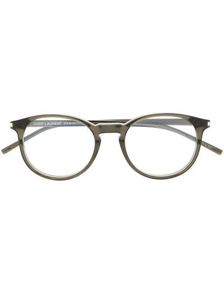 Очки Saint Laurent Eyewear круглые, коричневые
