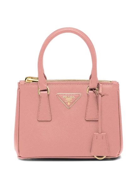 Женская мини-сумка Prada Galleria, розовая