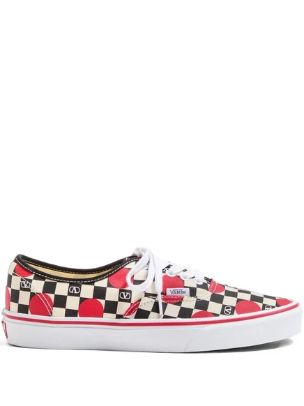 Мужские кеды Valentino Garavani x Vans VLogo Checkerboard, нейтральные