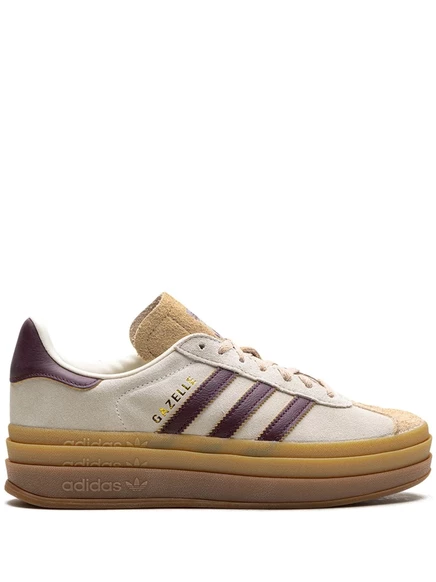 Женские кроссовки Adidas Gazelle Bold, бежевые