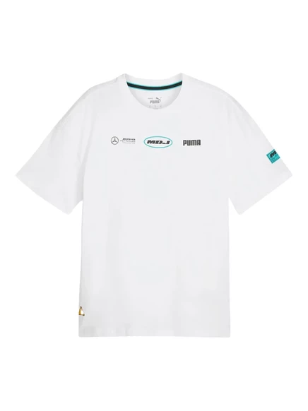 Мужская футболка Puma x Mercedes-AMG F1 x MDJ, белая