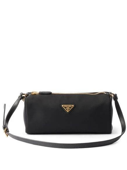 Сумка с треугольным логотипом Prada black