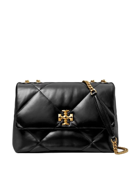 Женская стеганая сумка Tory Burch Kira, черная