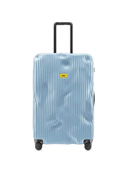 Чемодан Crash Baggage полосатый, голубой