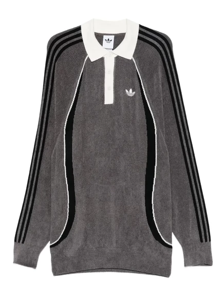 Мужское поло Adidas Wicons, серое
