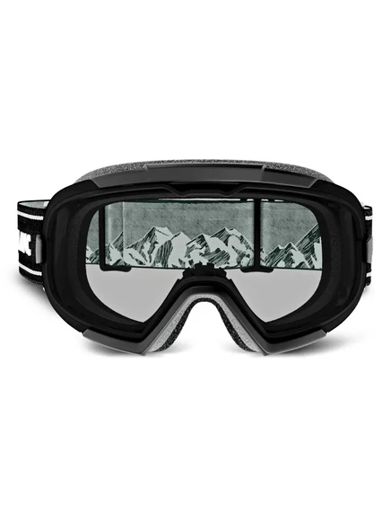 Горнолыжные очки Montblanc фотохромные, черные