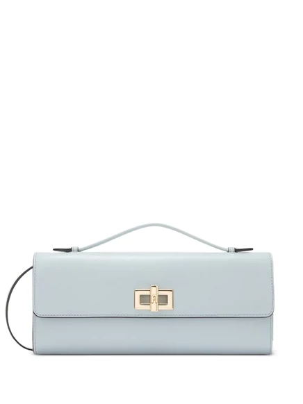 Женский клатч Furla Clara кожаный, синий