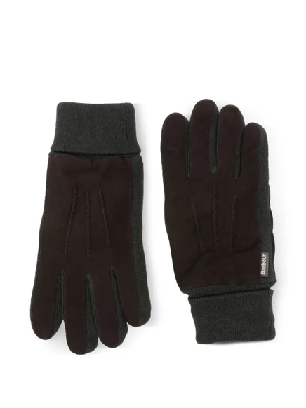 Мужские перчатки Barbour Magnus в рубчик, коричневые