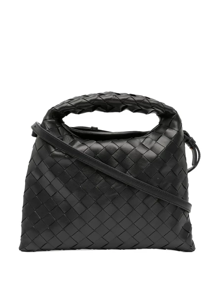 Мини-сумка Intrecciato Hop из телячьей кожи Bottega Veneta, бывшая в употреблении в 2012-2025 годах