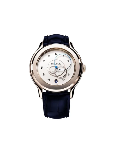 Часы Beaubleu Ecce Lys 39 мм автомат, белые