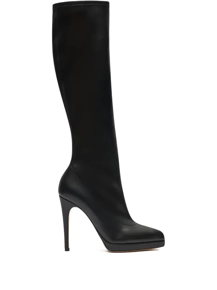 Ботинки Casadei 100 мм Michelle boots black