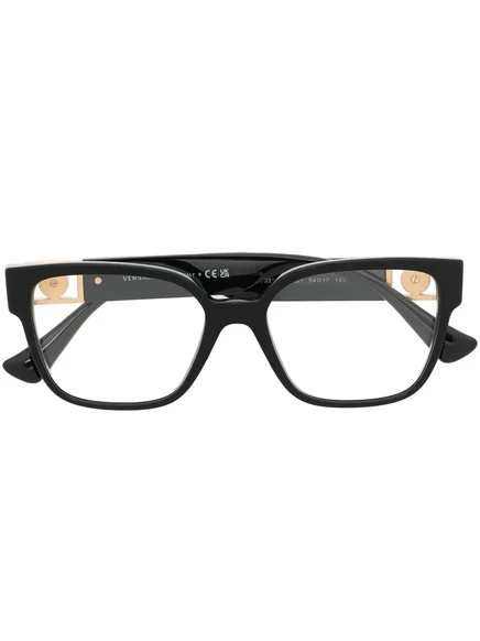 Женские очки Versace Eyewear Medusa квадратные, черные