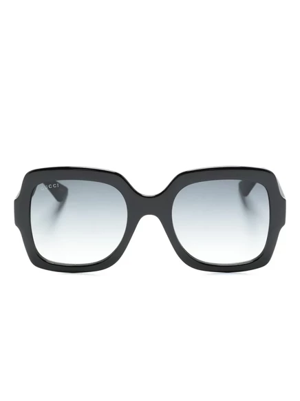 Солнцезащитные очки с логотипом Gucci Eyewear oversize-arm black