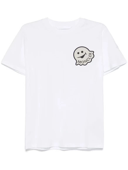 Футболка Moncler с коротким рукавом white