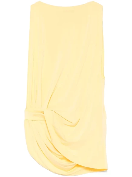 Топ с баской от Жакмюса Ле От-Хот yellow