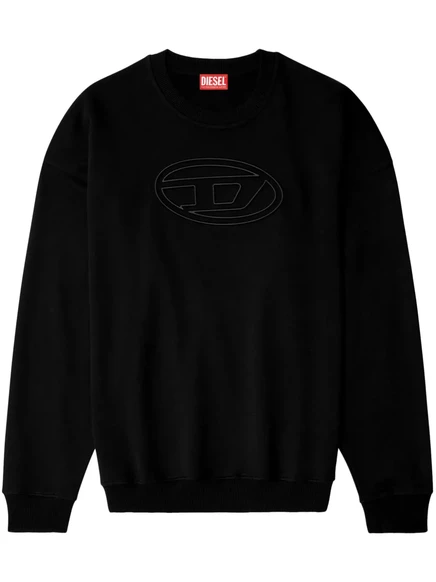 Мужской свитшот Diesel S-Mart Bigoval, черный