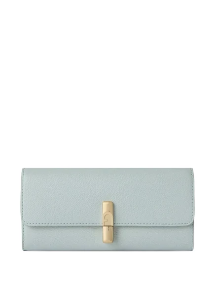 Женский кошелек Furla XL Iride из фактурной кожи, синий