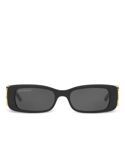 Унисекс солнечные очки Balenciaga Eyewear 0096, черные