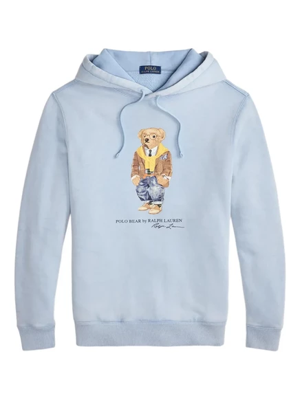 Мужское худи Polo Ralph Lauren Polo Bear, голубое