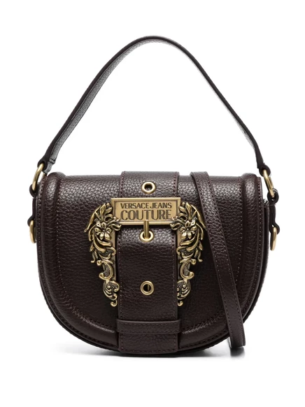 Мини-сумка Versace Jeans Couture из искусственной кожи brown