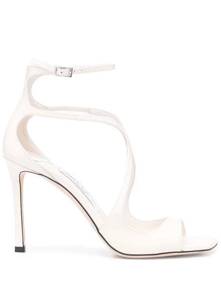 Женские босоножки Jimmy Choo Azia 95 мм, белые